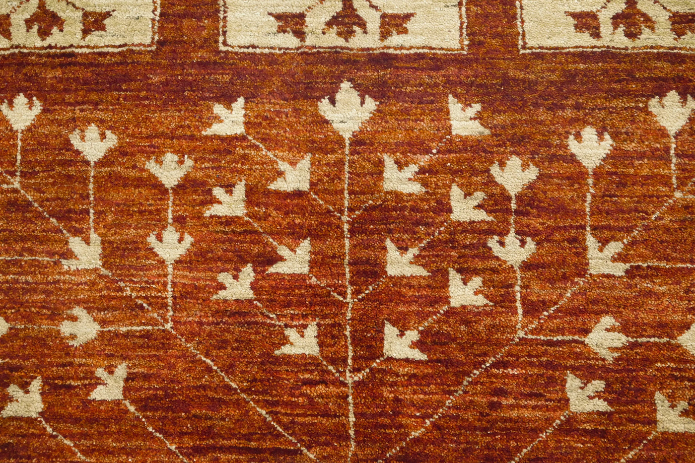 Gabbeh Persian Rug – Parchment Orchard