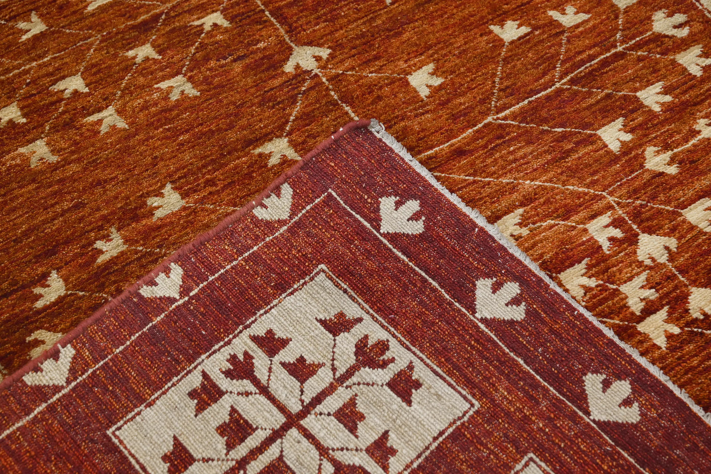 Gabbeh Persian Rug – Parchment Orchard