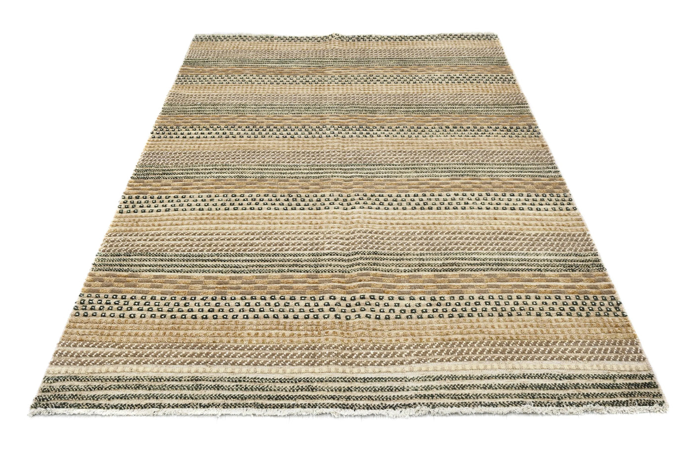 Gabbeh Persian Rug – Parchment Cadence