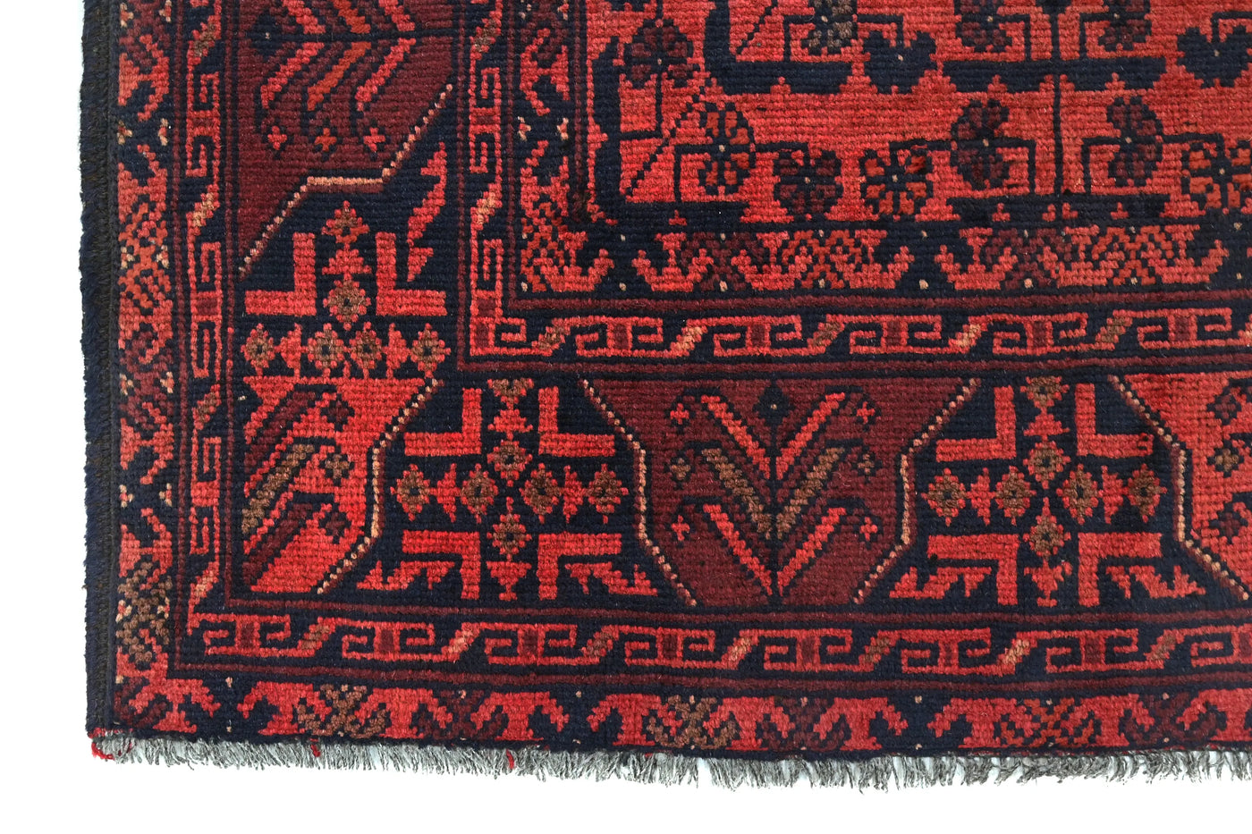 Khal Mohammadi Afghan Rug – Scarlet Star