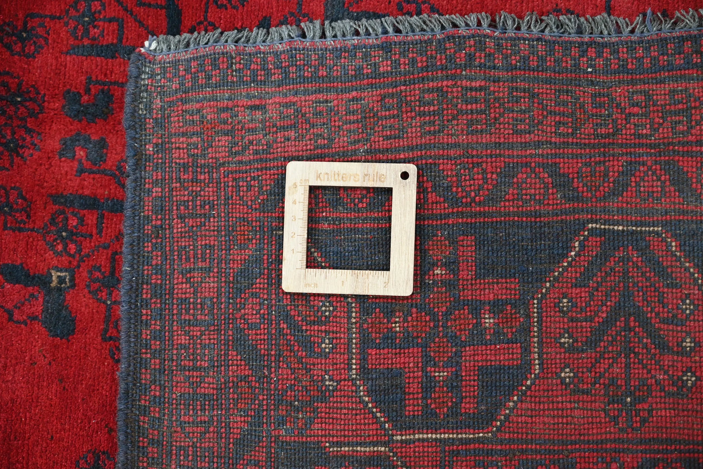 Khal Mohammadi Afghan Rug – Sangria Triptych