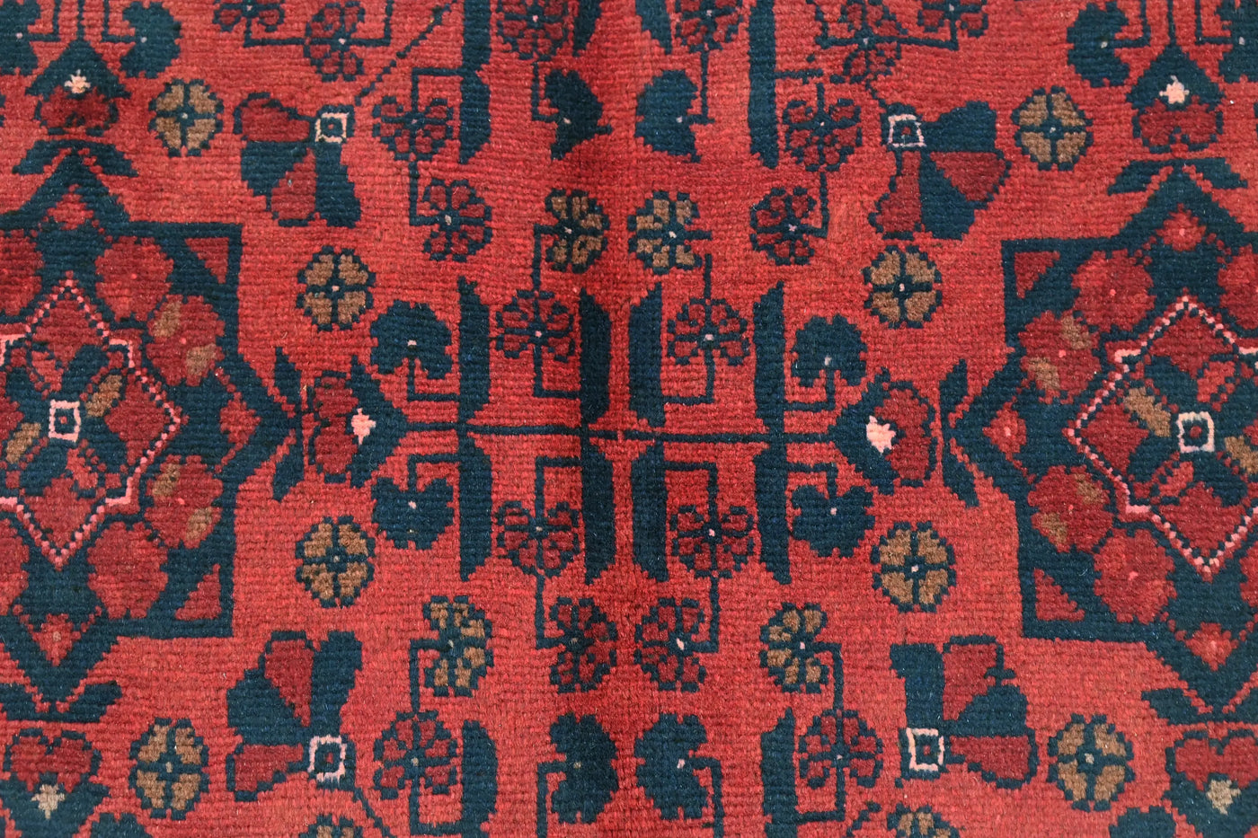 Khal Mohammadi Afghan Rug – Rosewood Constellation