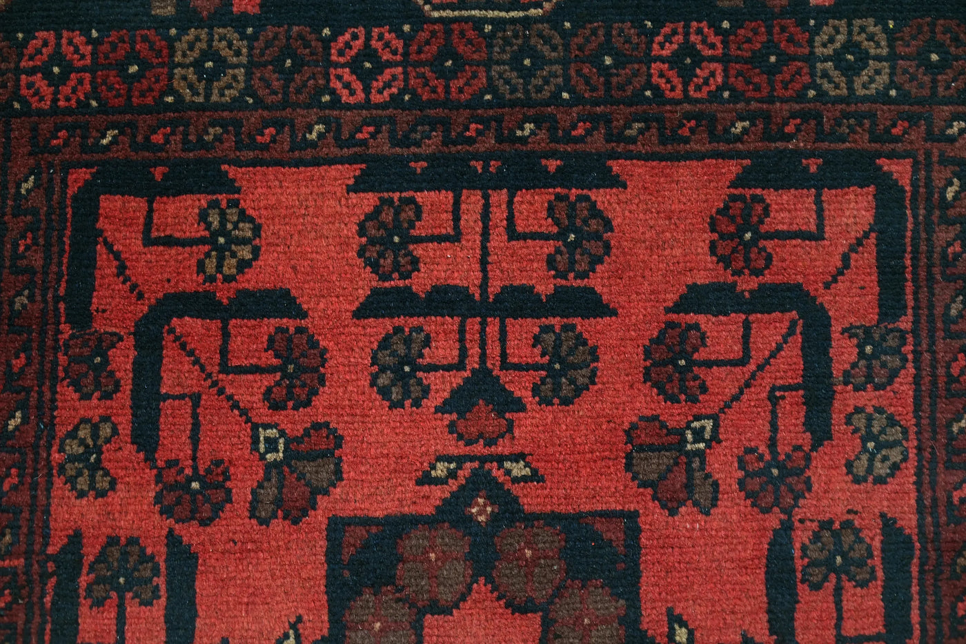 Khal Mohammadi Afghan Rug – Pomegranate Matrix