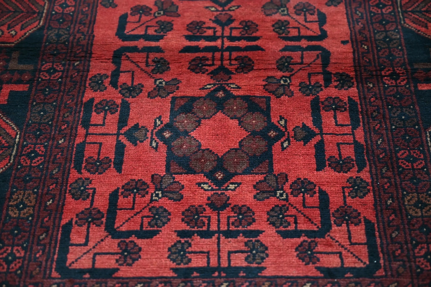 Khal Mohammadi Afghan Rug – Pomegranate Matrix