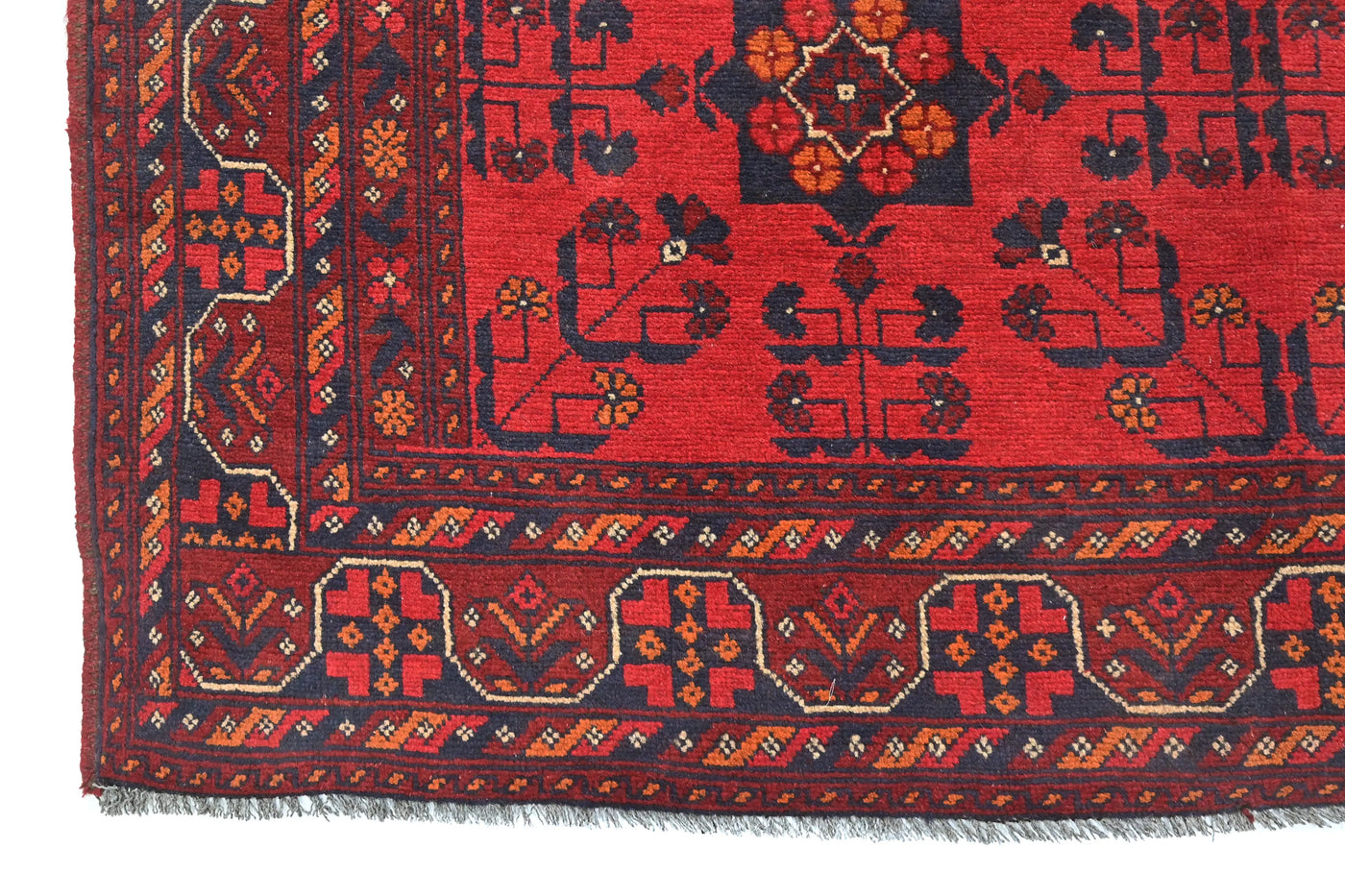 Khal Mohammadi Afghan Rug – Sangria Star