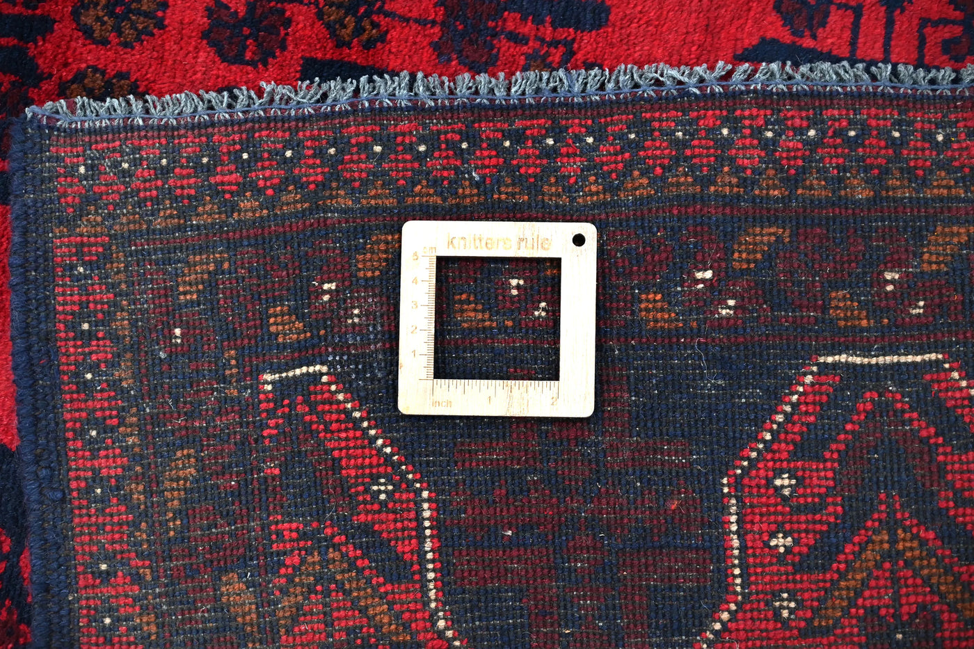 Khal Mohammadi Afghan Rug – Garnet Keystone