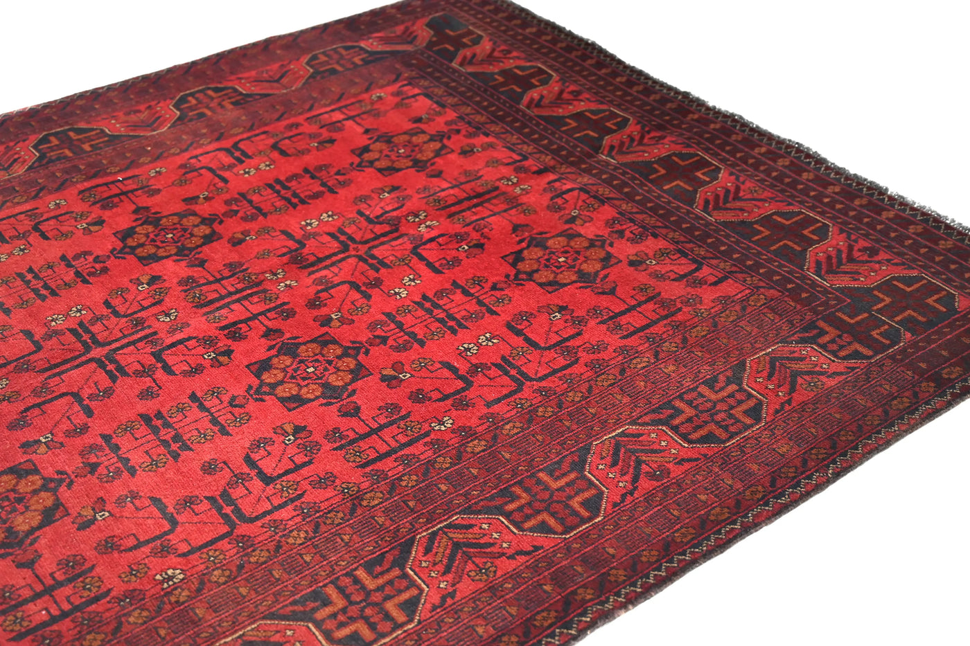 Khal Mohammadi Afghan Rug – Scarlet Compass
