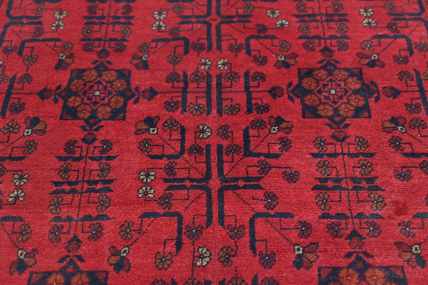 Khal Mohammadi Afghan Rug – Scarlet Compass