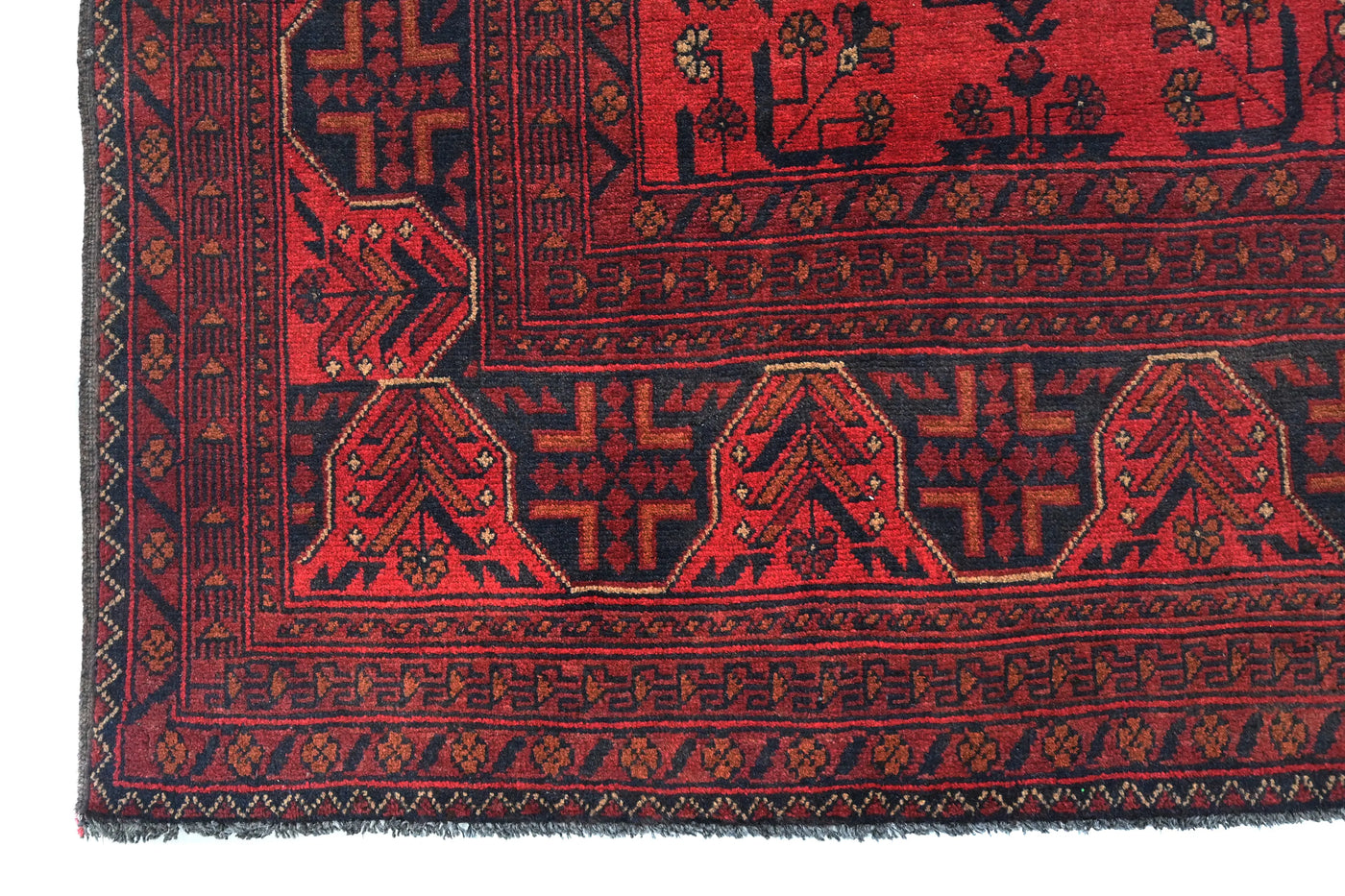 Khal Mohammadi Afghan Rug – Scarlet Compass