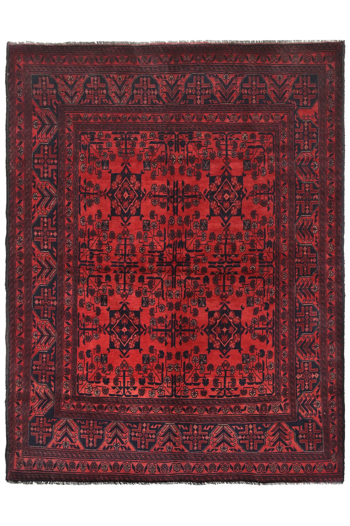 Khal Mohammadi Afghan Rug – Rosewood Mandala