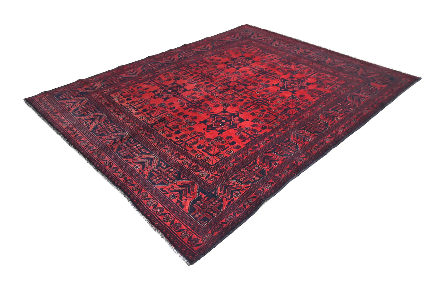 Khal Mohammadi Afghan Rug – Rosewood Mandala