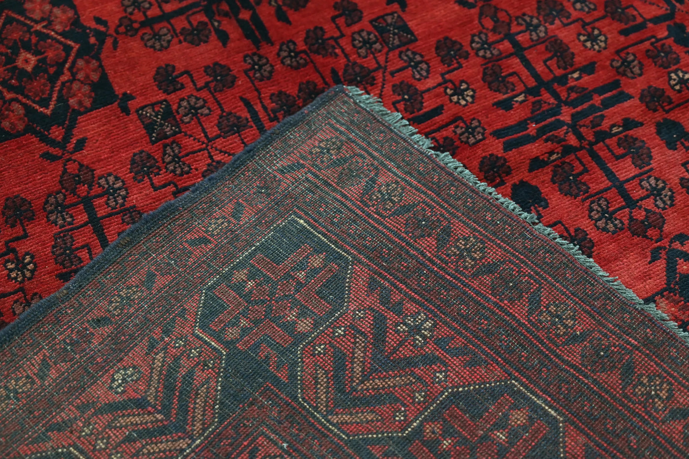 Khal Mohammadi Afghan Rug – Rosewood Mandala