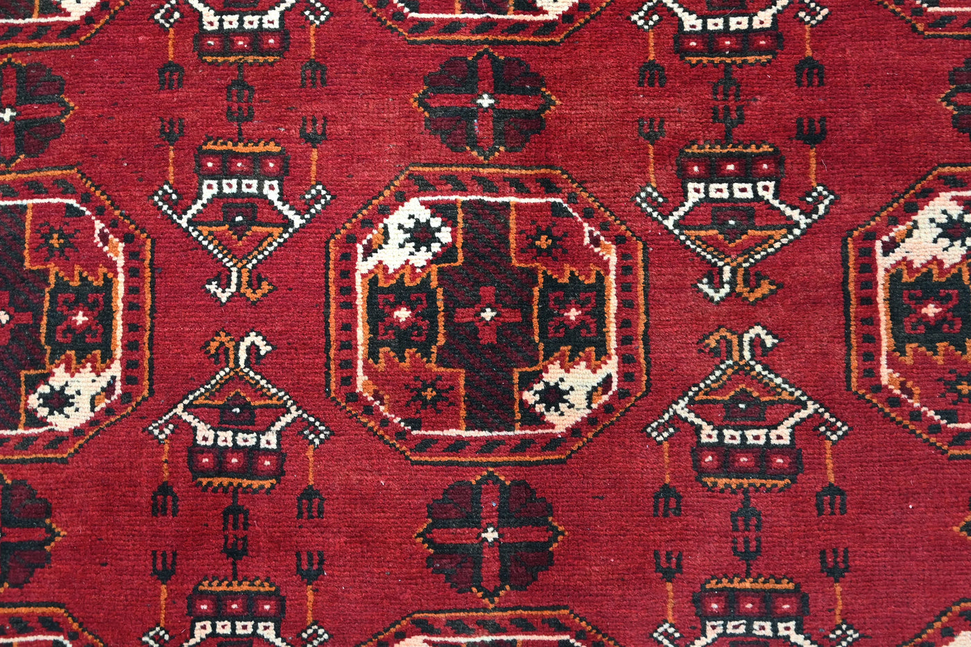 Khal Mohammadi Afghan Rug – Cardinal Geometry