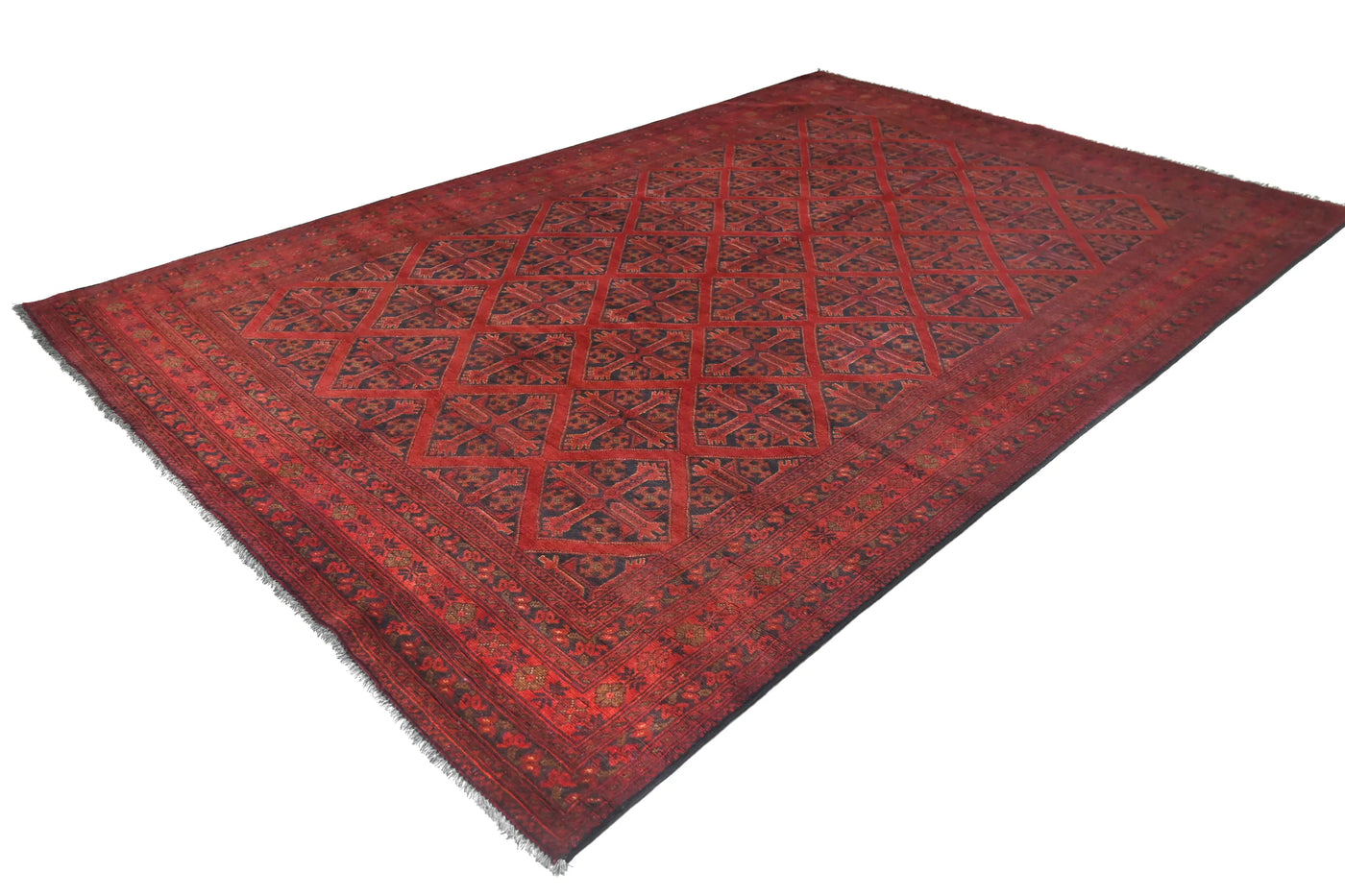 Khal Mohammadi Afghan Rug – Cardinal Star