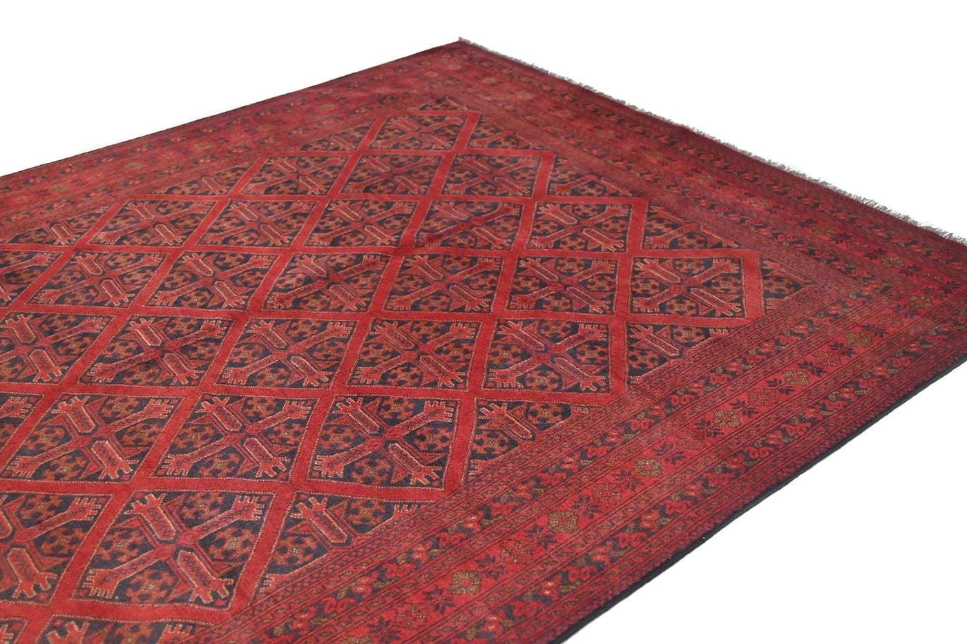 Khal Mohammadi Afghan Rug – Cardinal Star
