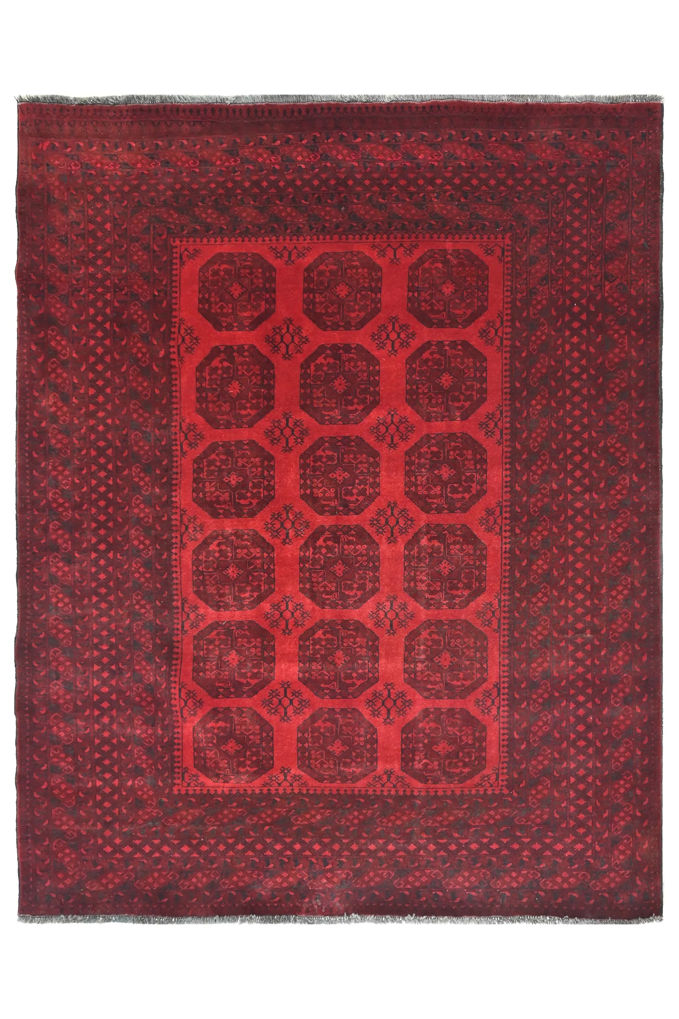 Khal Mohammadi Afghan Rug – Ember Prism