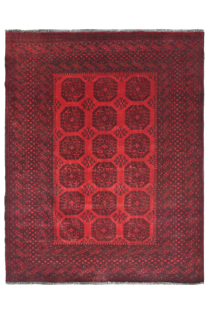 Khal Mohammadi Afghan Rug – Ember Prism