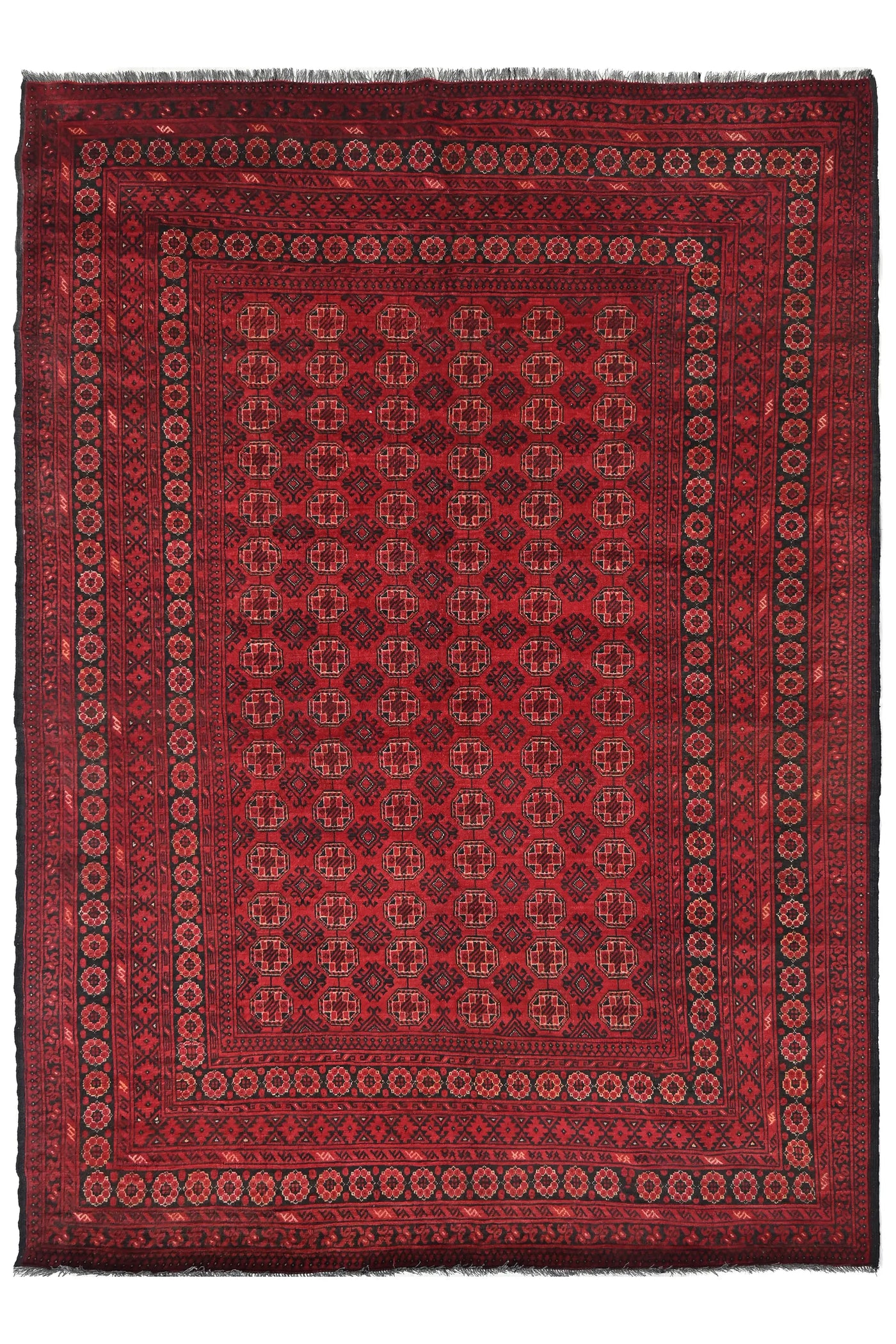 Khal Mohammadi Afghan Rug – Rosewood Compass