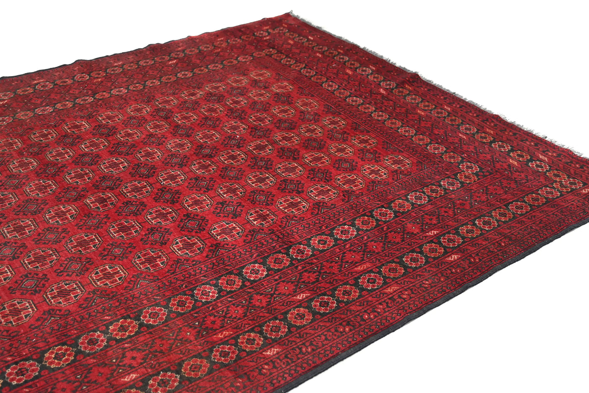 Khal Mohammadi Afghan Rug – Rosewood Compass