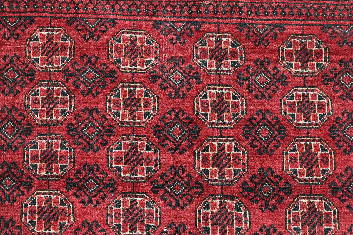 Khal Mohammadi Afghan Rug – Rosewood Compass