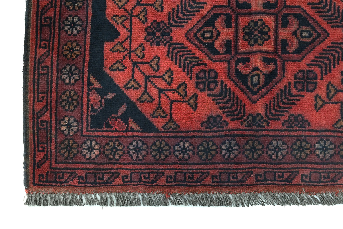 Khal Mohammadi Afghan Rug – Ember Emblem