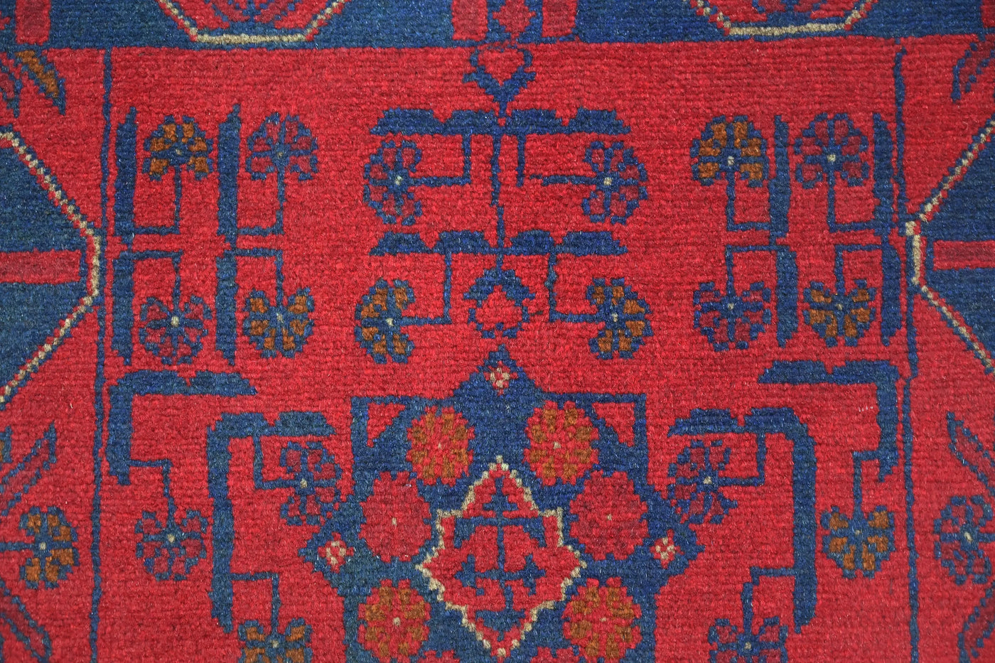 Khal Mohammadi Afghan Rug – Carmine Constellation