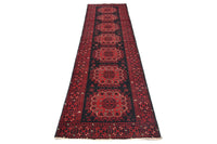 Afghan Khal Mohammadi Runner Rug, 72 x 285 cm