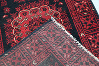 Afghan Khal Mohammadi Runner Rug, 72 x 285 cm