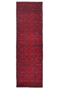 Afghan Khal Mohammadi Runner Rug, 88 x 281 cm