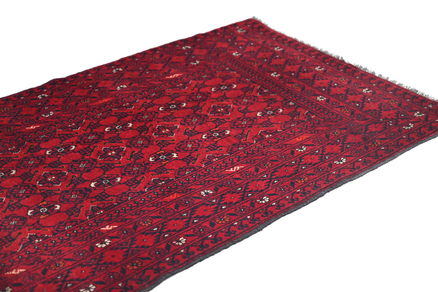 Afghan Khal Mohammadi Runner Rug, 88 x 281 cm