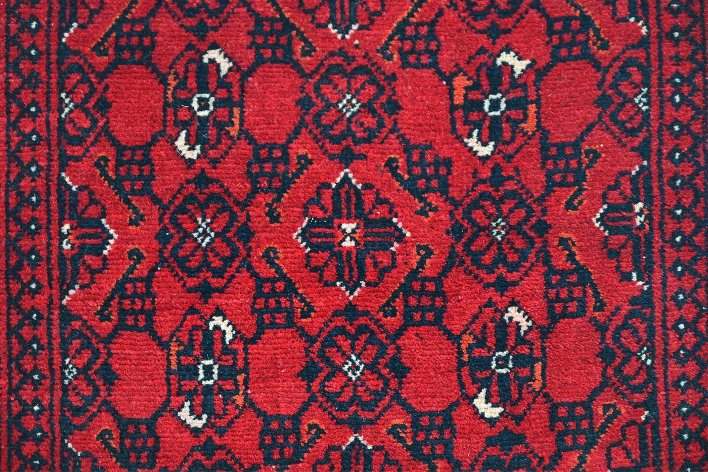Khal Mohammadi Afghan Runner – Crimson Tapestry