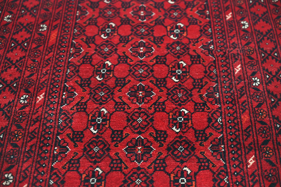 Afghan Khal Mohammadi Runner Rug, 88 x 281 cm