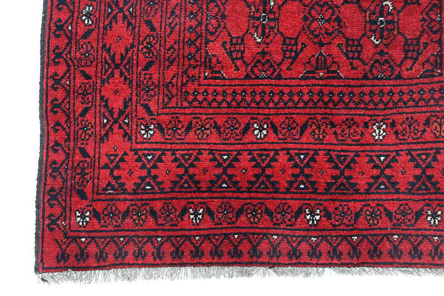 Afghan Khal Mohammadi Runner Rug, 88 x 281 cm