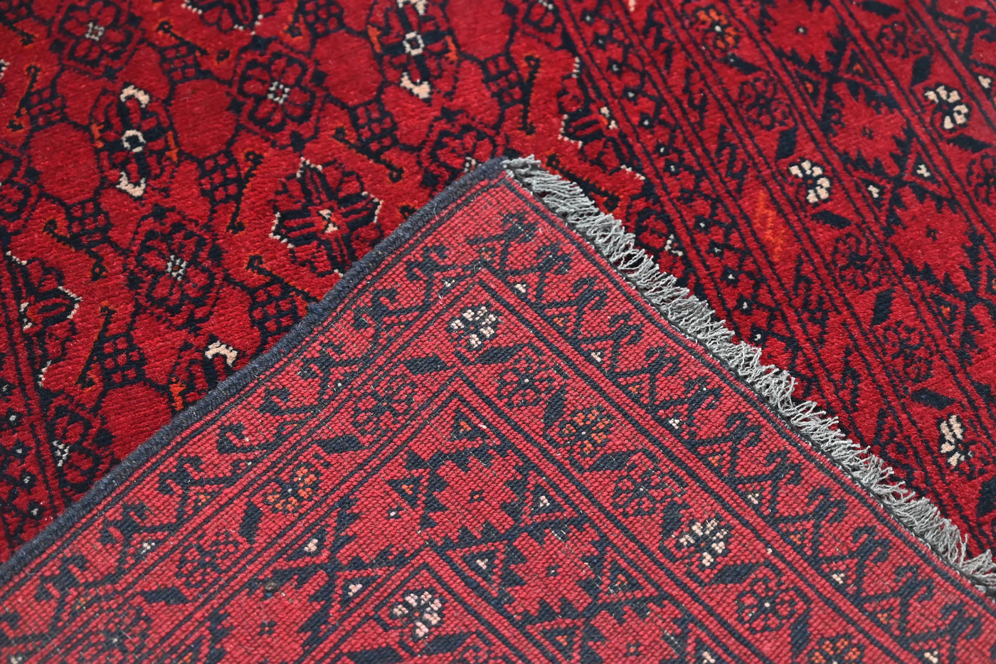 Khal Mohammadi Afghan Runner – Crimson Tapestry