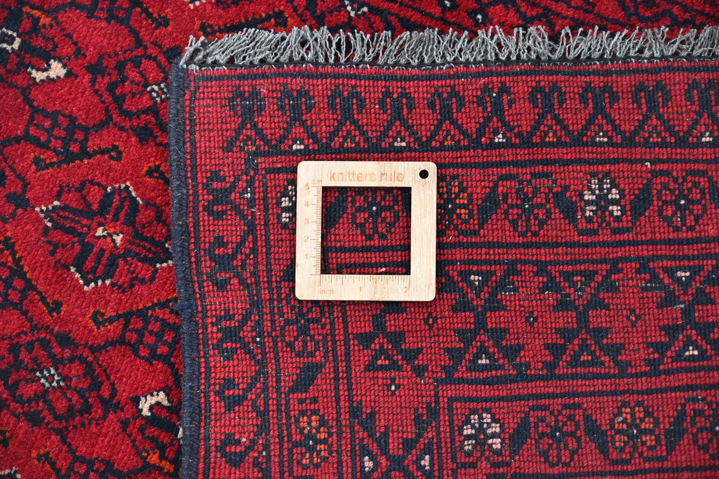 Khal Mohammadi Afghan Runner – Crimson Tapestry