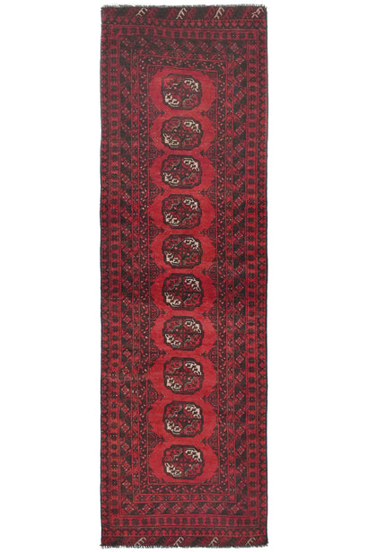 Afghan Khal Mohammadi Runner Rug, 84 x 270 cm