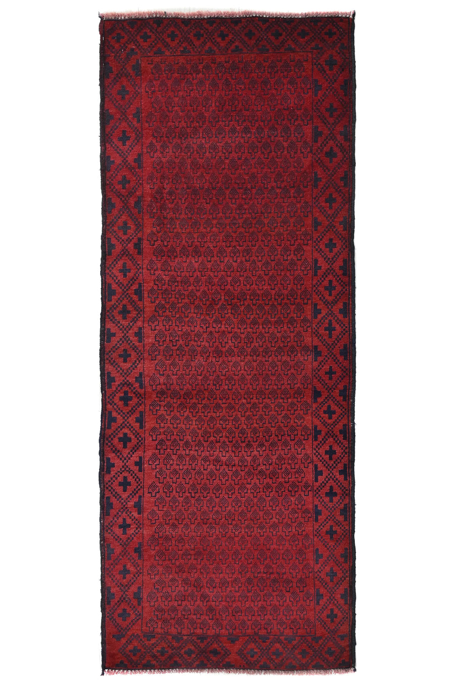 Afghan Khal Mohammadi Rug, 74 x 192 cm