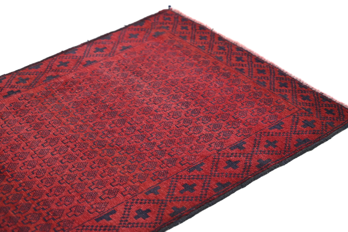 Khal Mohammadi Afghan Runner Rug – Pomegranate Compass