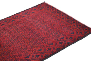 Afghan Khal Mohammadi Rug, 74 x 192 cm