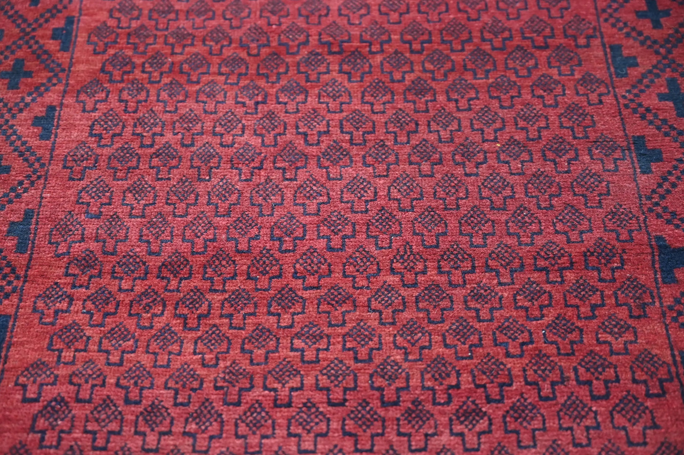 Khal Mohammadi Afghan Runner Rug – Pomegranate Compass