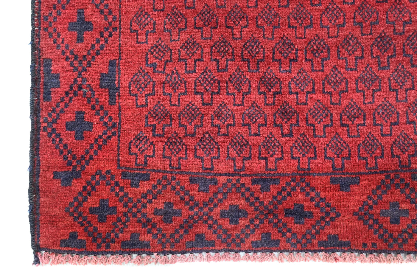 Khal Mohammadi Afghan Runner Rug – Pomegranate Compass