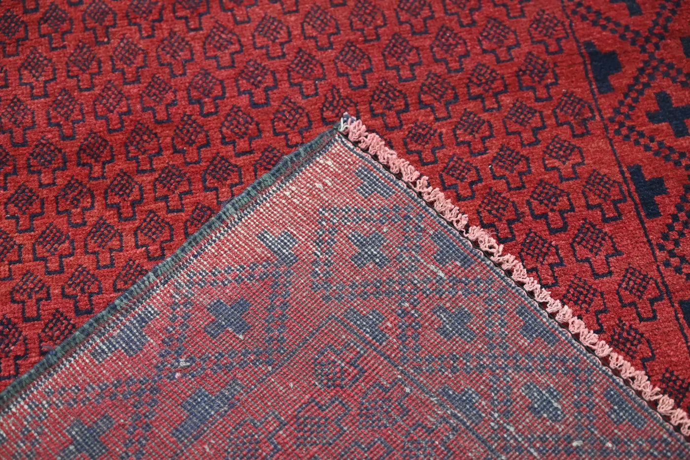 Khal Mohammadi Afghan Runner Rug – Pomegranate Compass