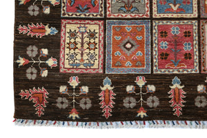 Afghan Khorjin Rug, 152 x 207 cm