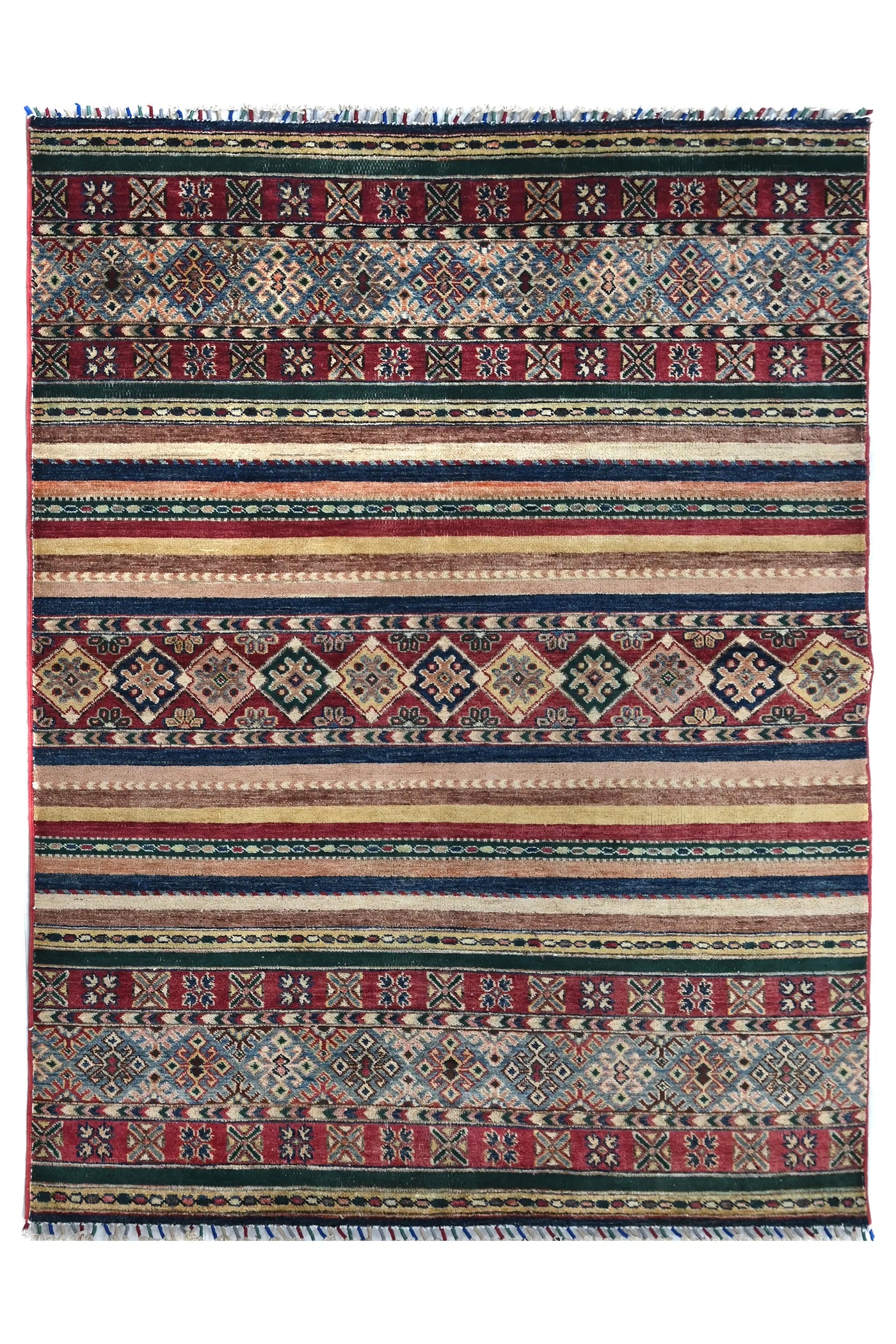 Khorjin Afghan Rug – Marine Panel