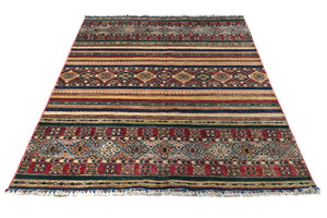 Afghan Khorjin Rug, 150 x 200 cm