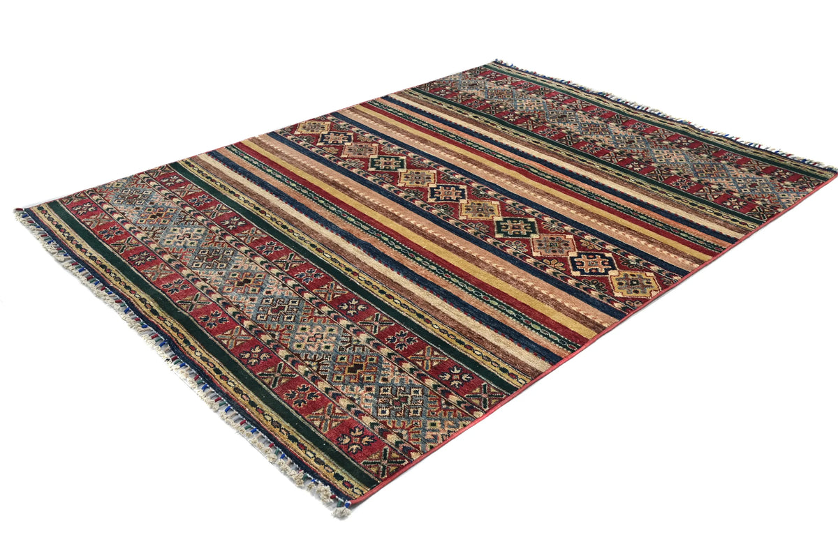 Khorjin Afghan Rug – Marine Panel