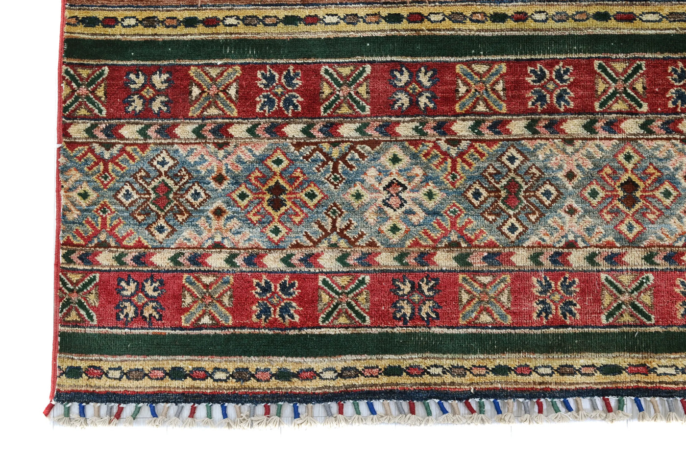Khorjin Afghan Rug – Marine Panel