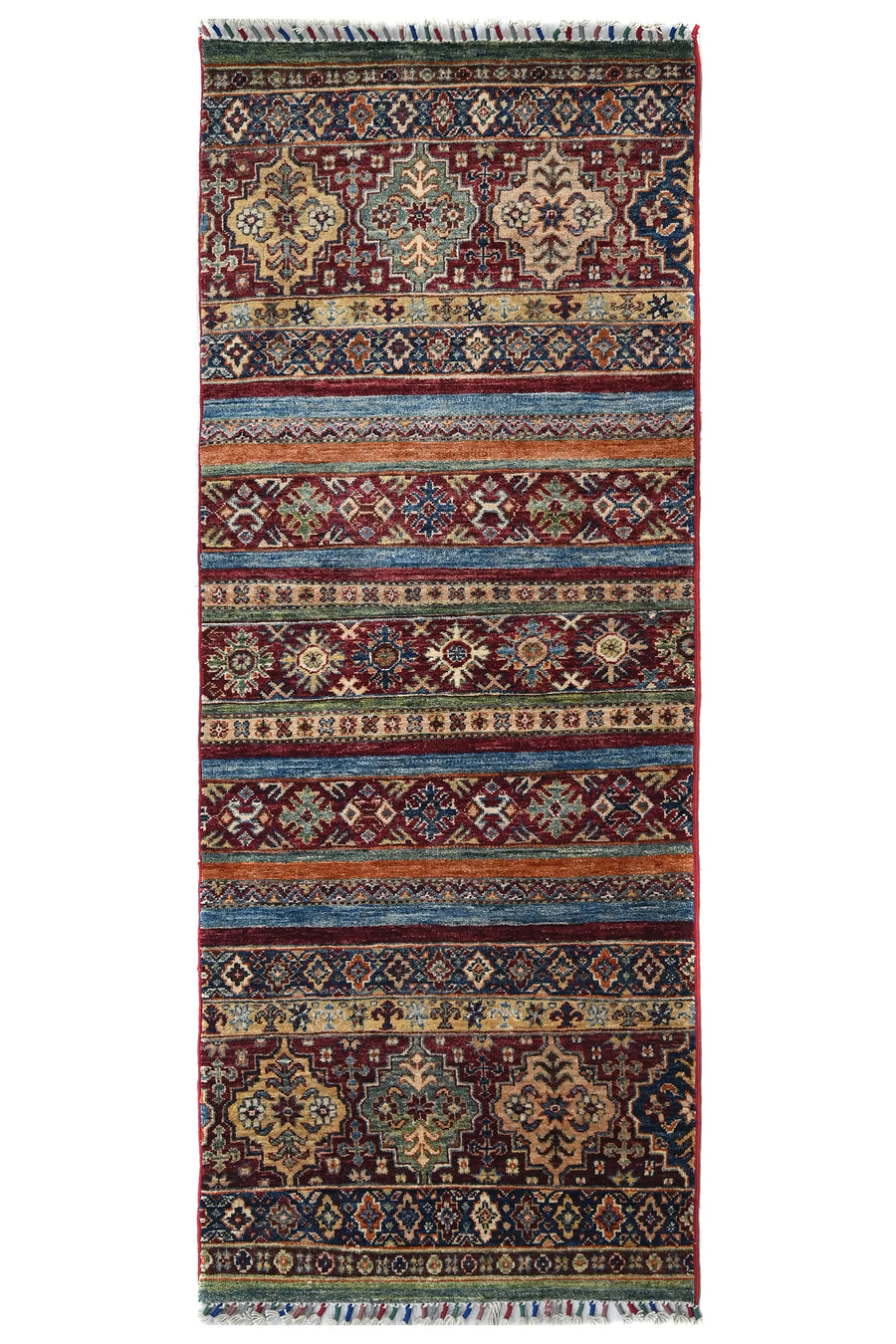 Afghan Khorjin Rug, 76 x 195 cm