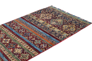 Afghan Khorjin Rug, 76 x 195 cm