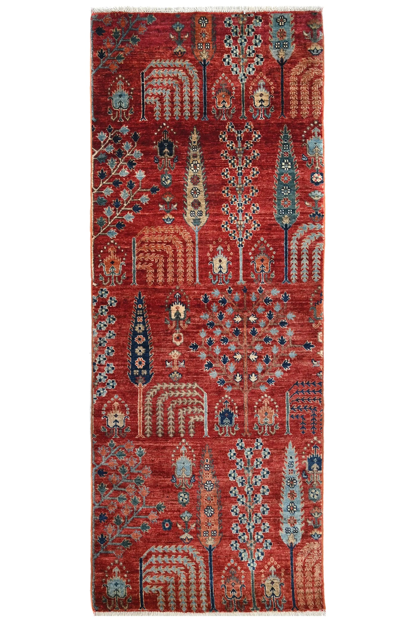 Khorjin Afghan Runner Rug – Marine Frame